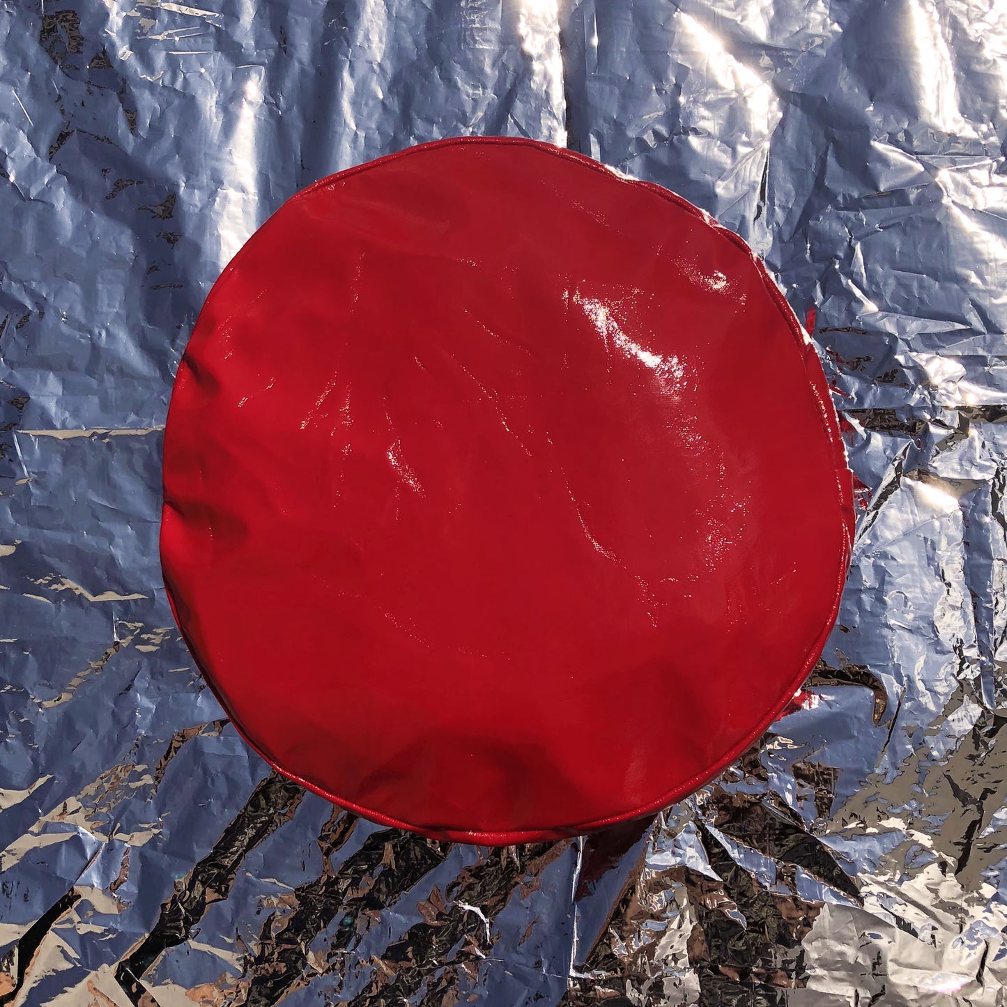 BÉRET VINYLE RED