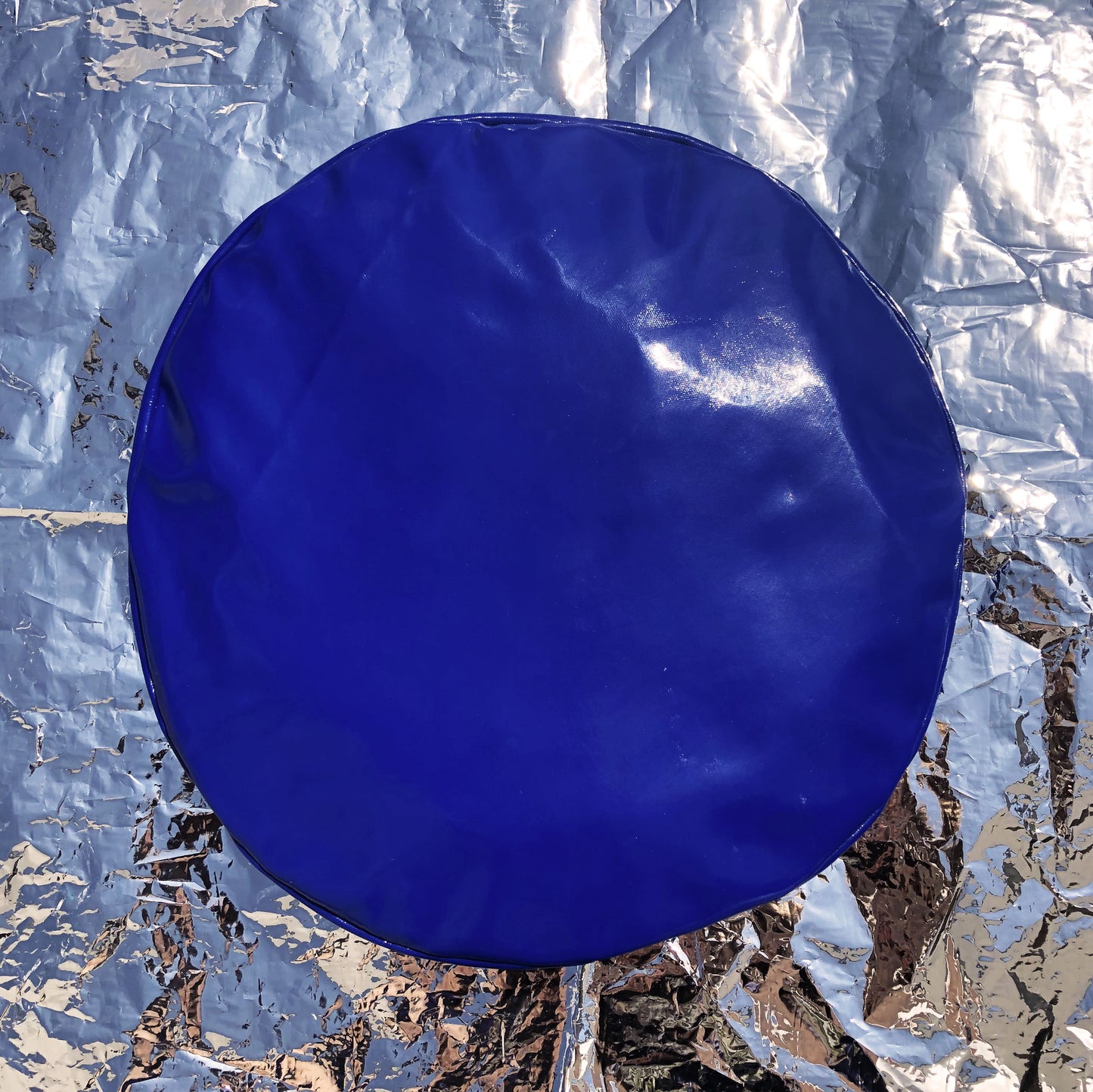 BÉRET VINYLE BLUE