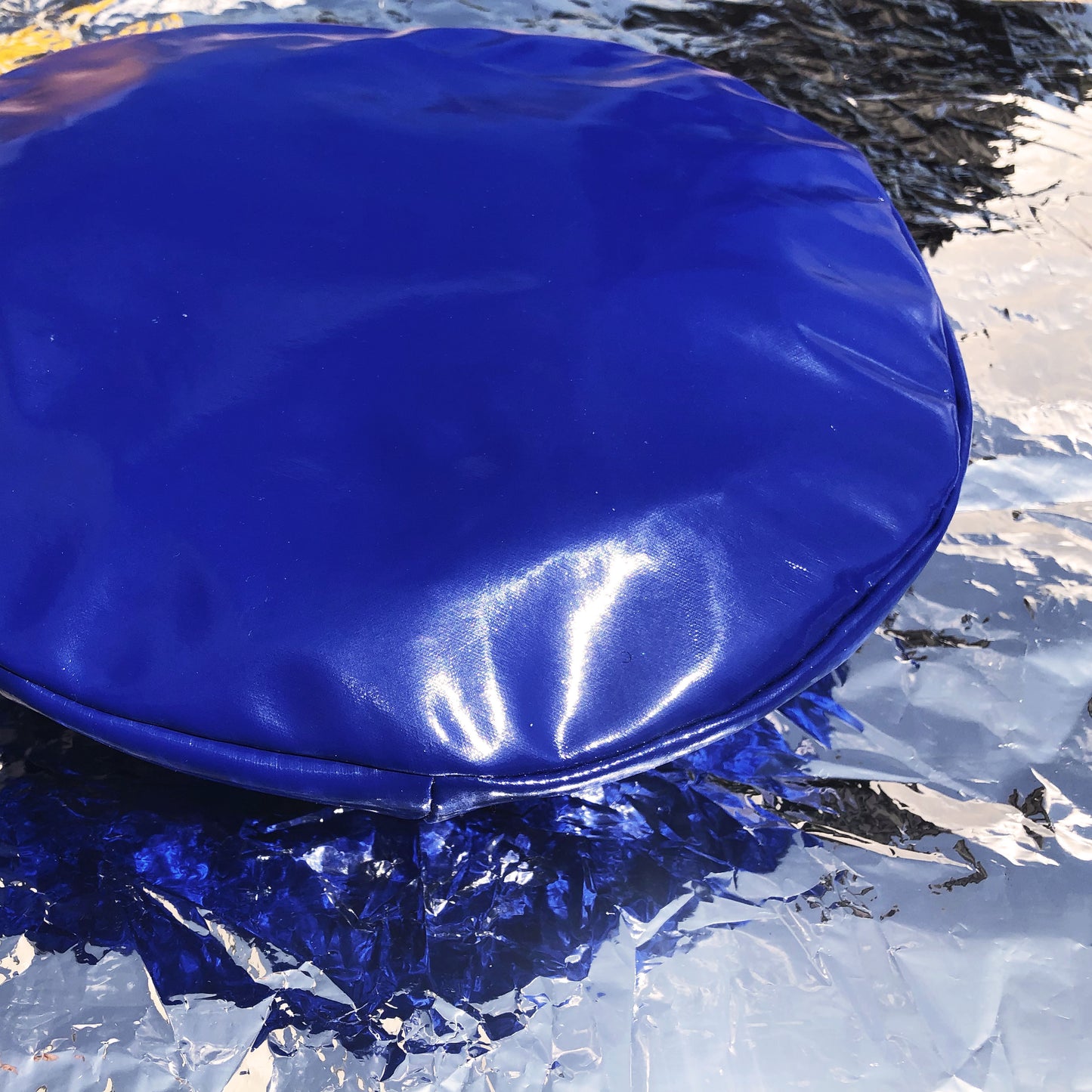 BÉRET VINYLE BLUE