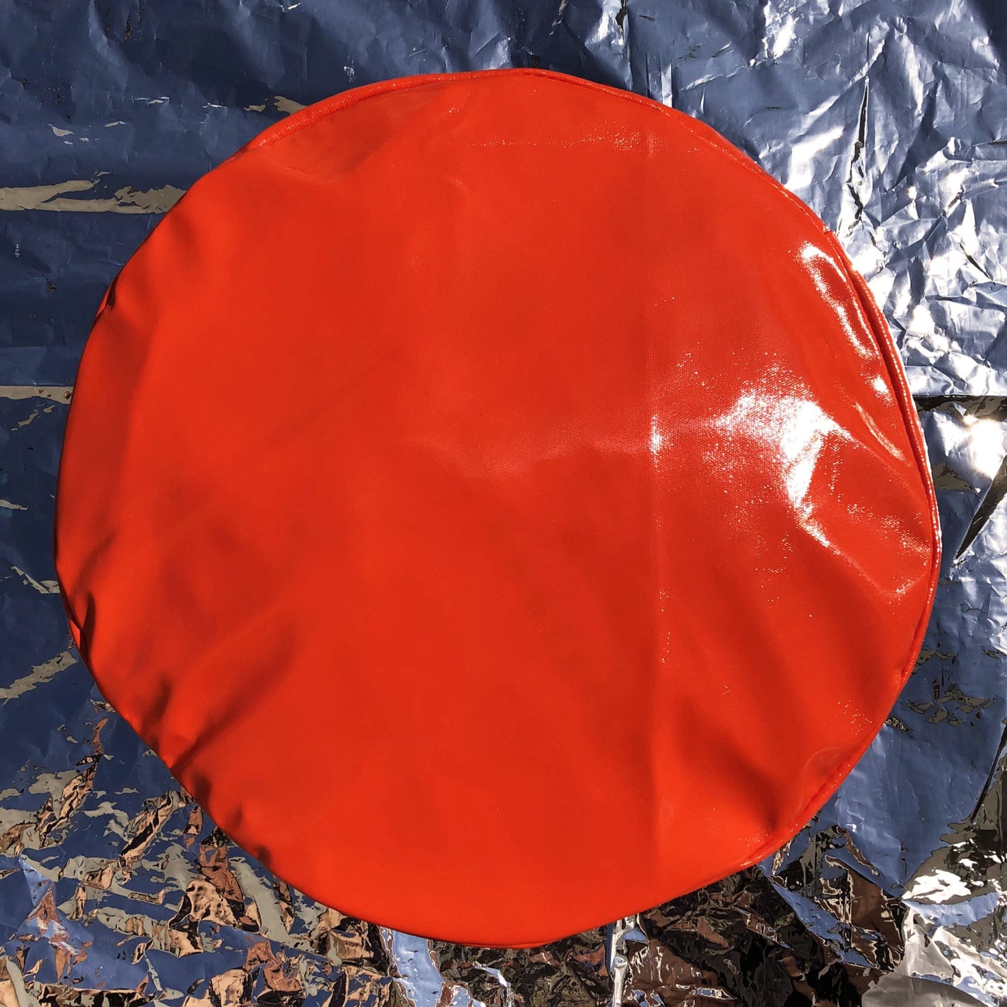 BÉRET VINYLE ORANGE