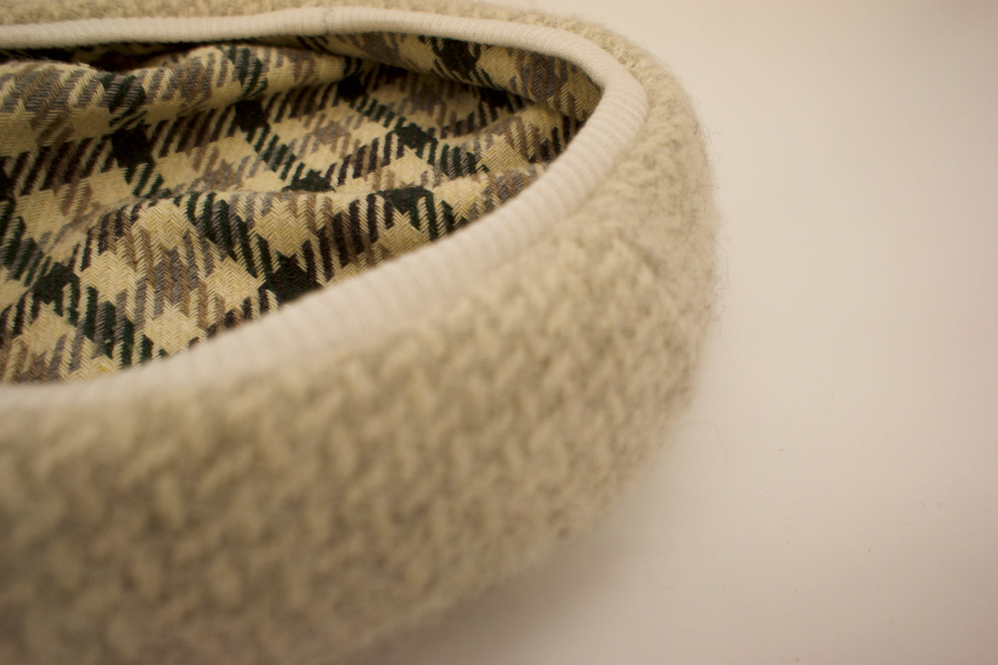 BÉRET BORD COURT BLANCHE