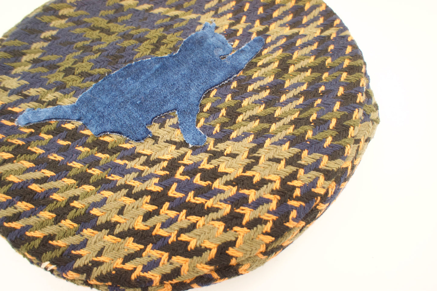 BÉRET PATCHWORK CDG FÉLIX BLEU