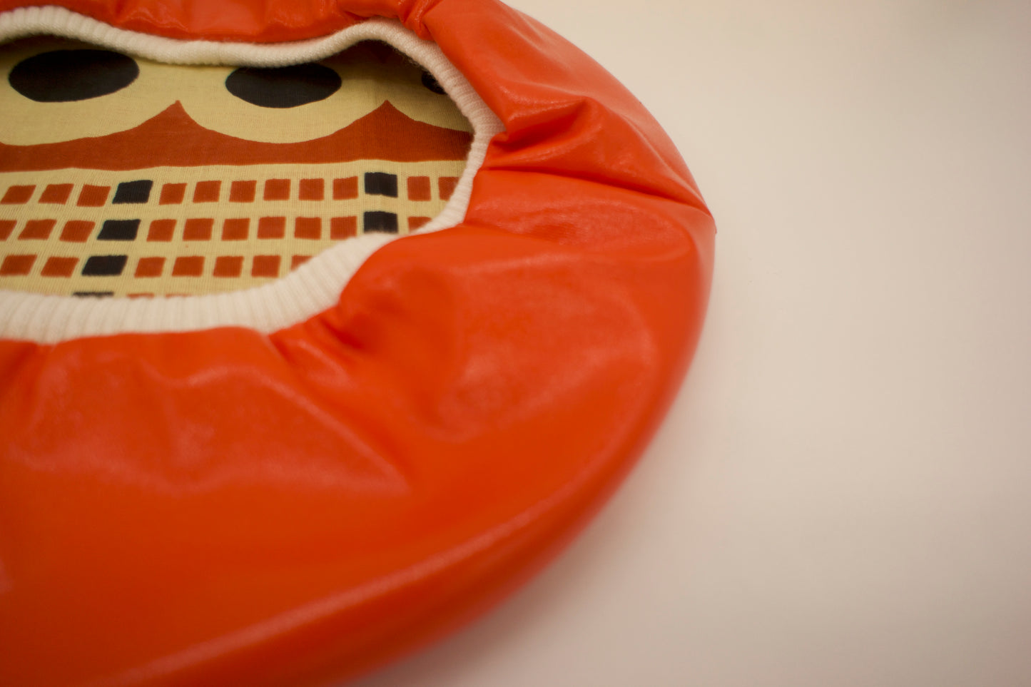 BÉRET SIMPLE VINYLE ORANGE