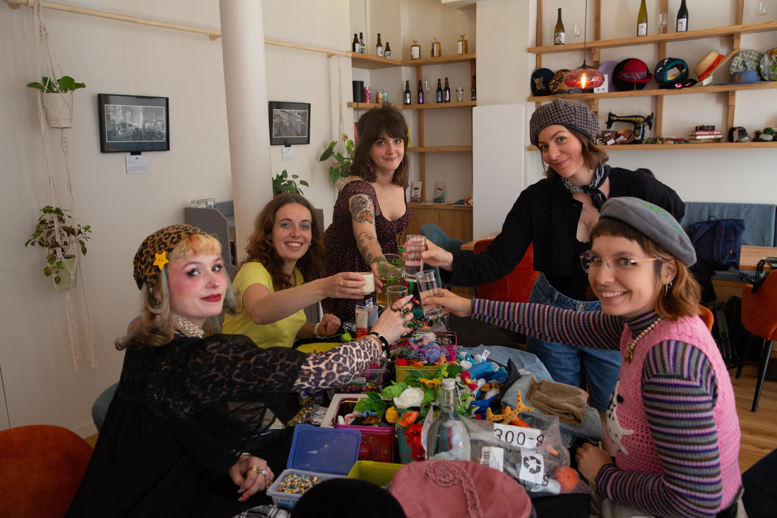 Nouveautés : les ateliers de customisation de bérets sont ouverts !