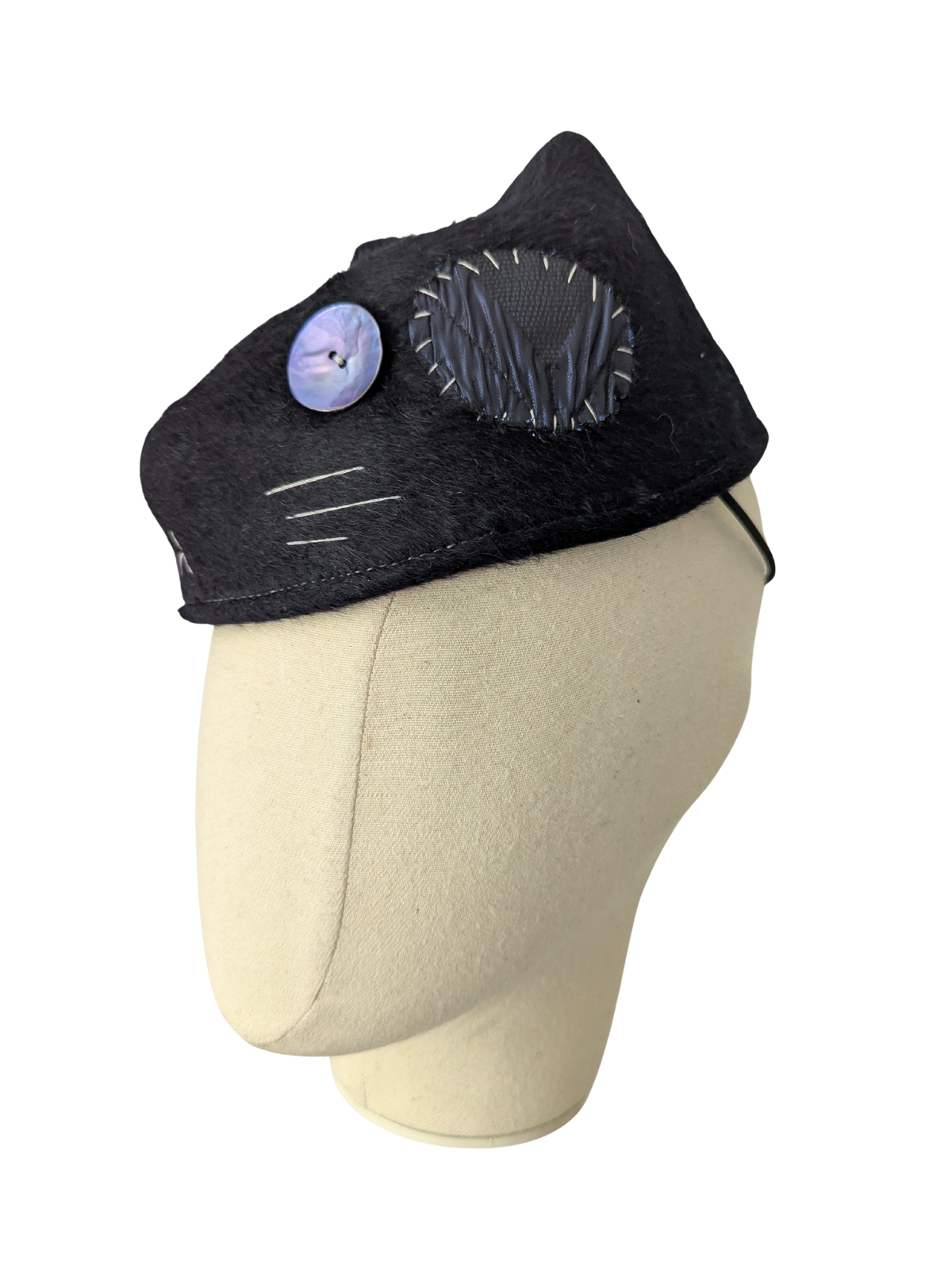 CHAPEAU BRIGITTE NOIR