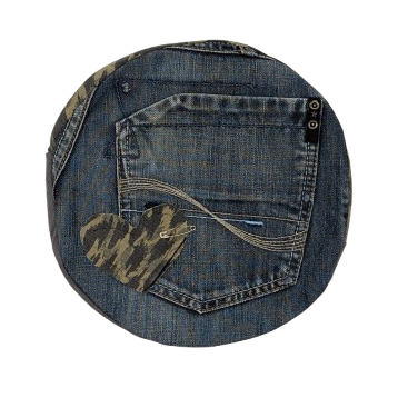 BÉRET PATCHWORK WHITE FLAG N°2