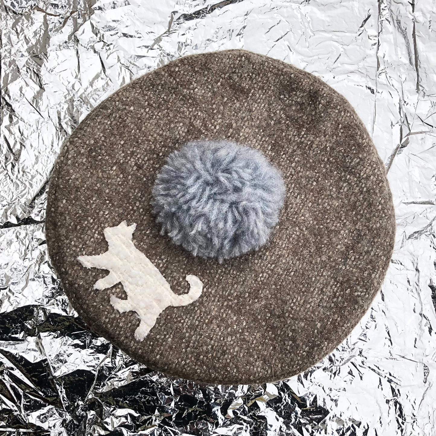 BÉRET POMPON SILHOUETTE AMÉDÉE