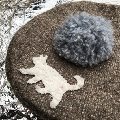 BÉRET POMPON SILHOUETTE AMÉDÉE