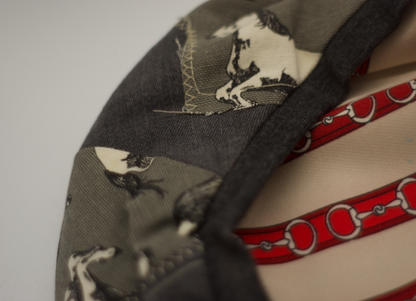 BÉRET PATCHWORK WILD HORSES