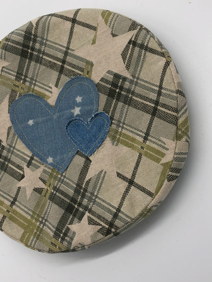 BÉRET PATCHWORK VERT