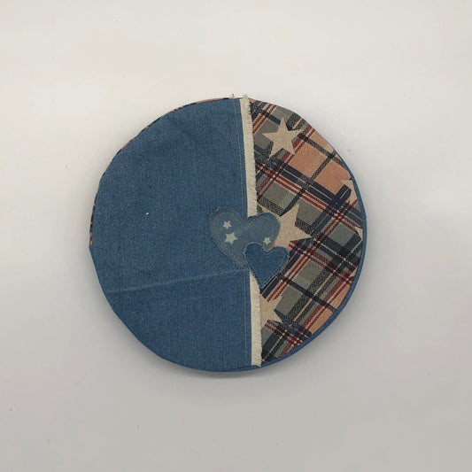 BÉRET PATCHWORK ROSE