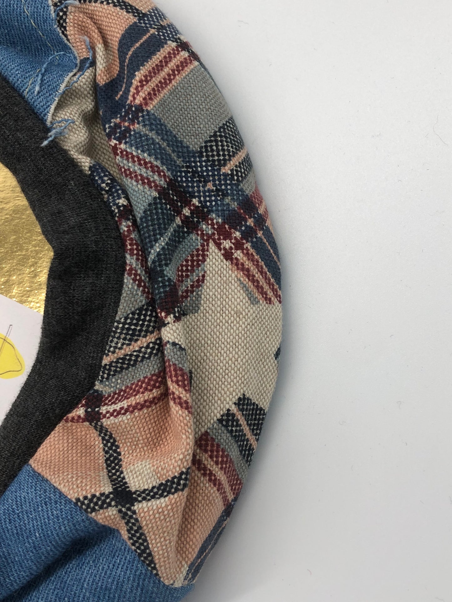 BÉRET PATCHWORK ROSE