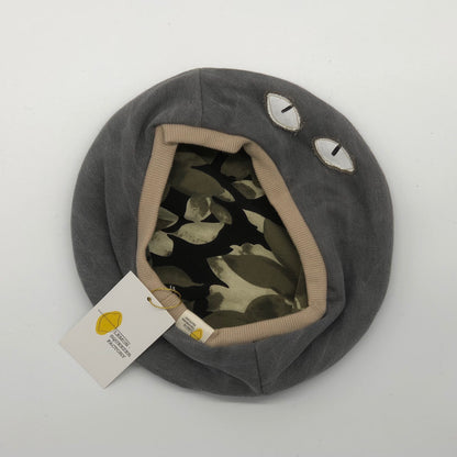 BÉRET EVIL EYE GREY