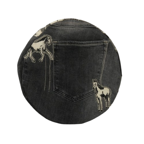 BÉRET PATCHWORK WILD HORSES