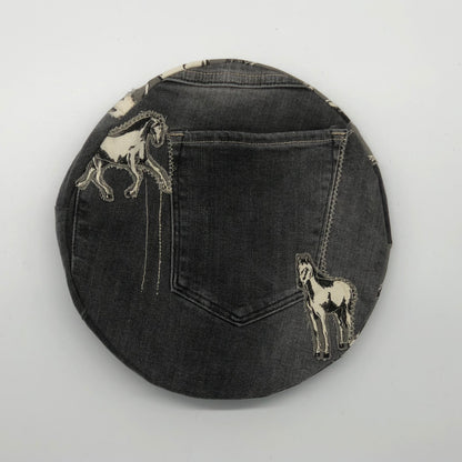 BÉRET PATCHWORK WILD HORSES