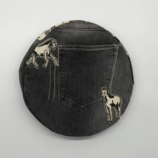 BÉRET PATCHWORK WILD HORSES