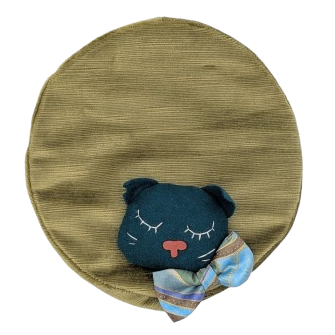 BÉRET PELUCHE KITTY GREEN BOW