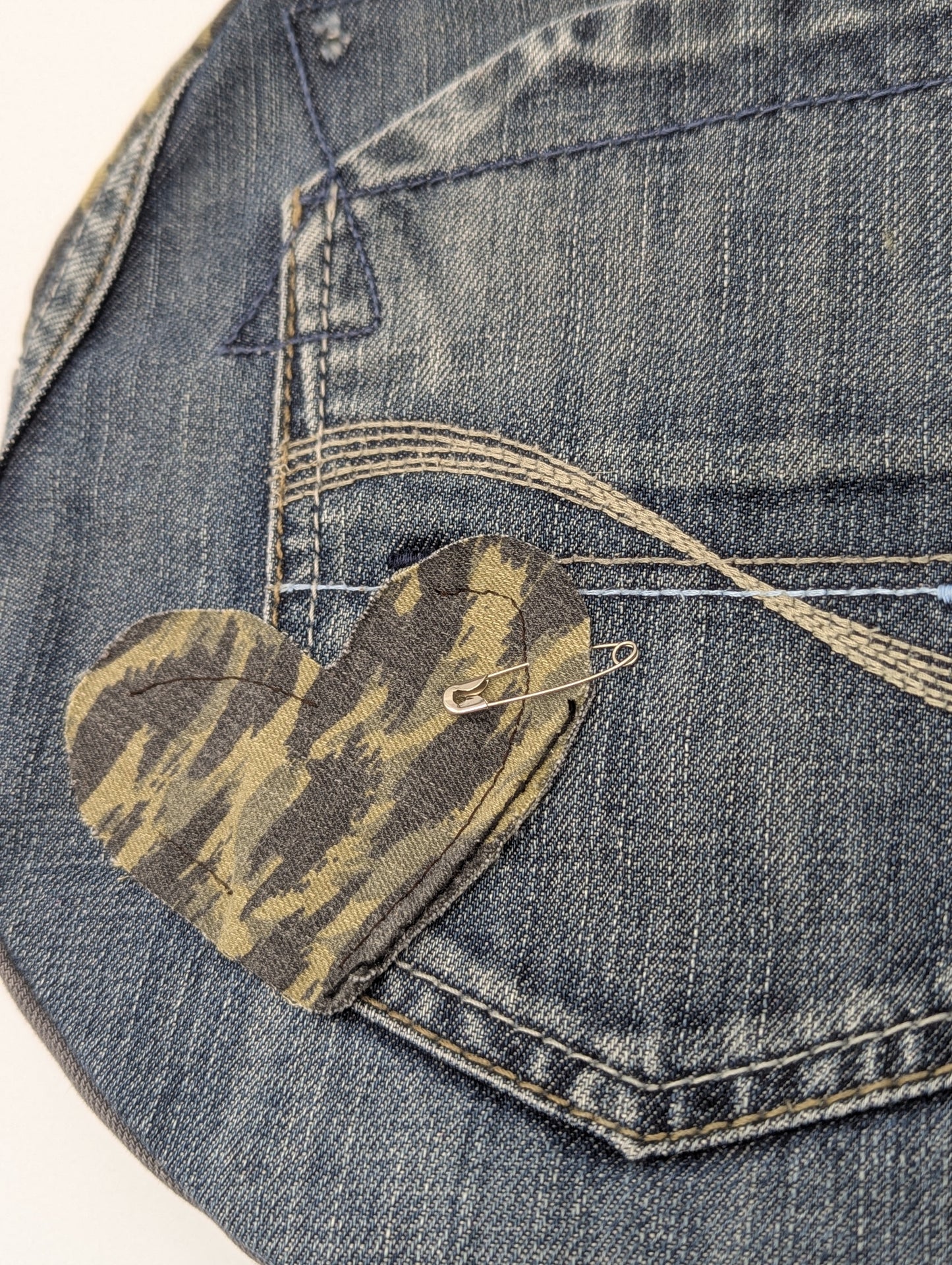 BÉRET PATCHWORK WHITE FLAG N°2