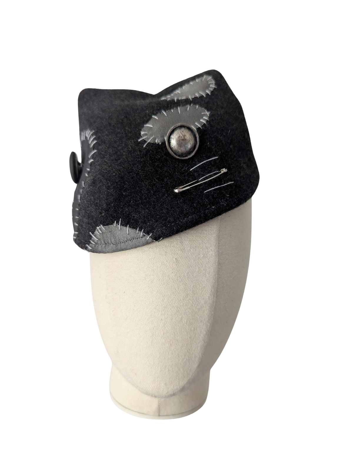 CHAPEAU BRIGITTE GRIS