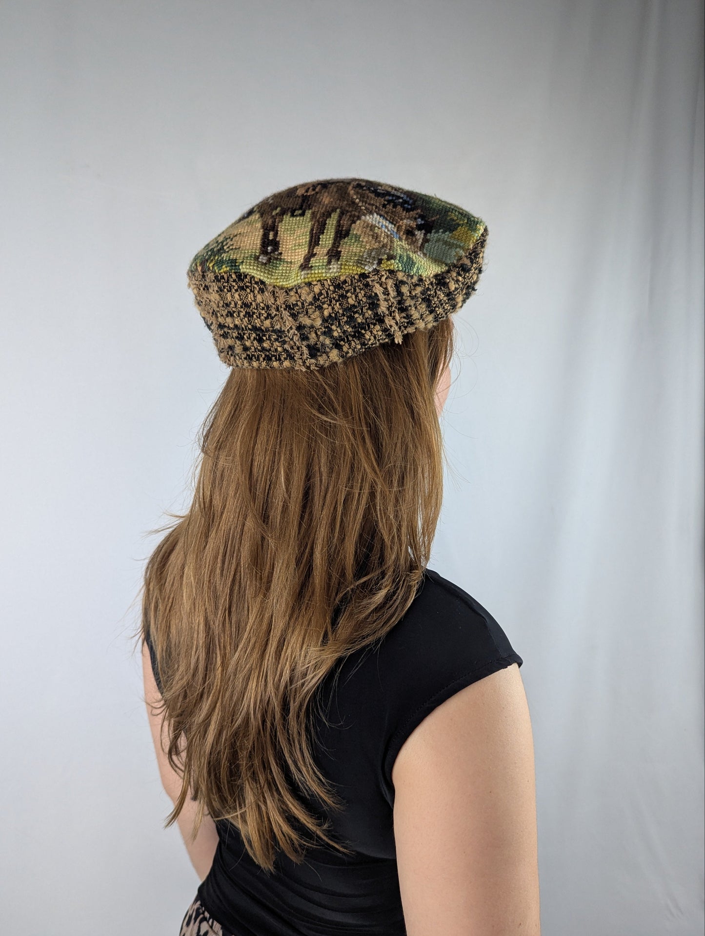 BÉRET CANEVAS L'ECUYER