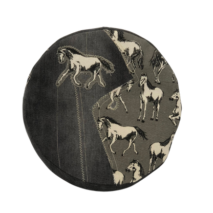 BÉRET PATCHWORK WILD HORSES