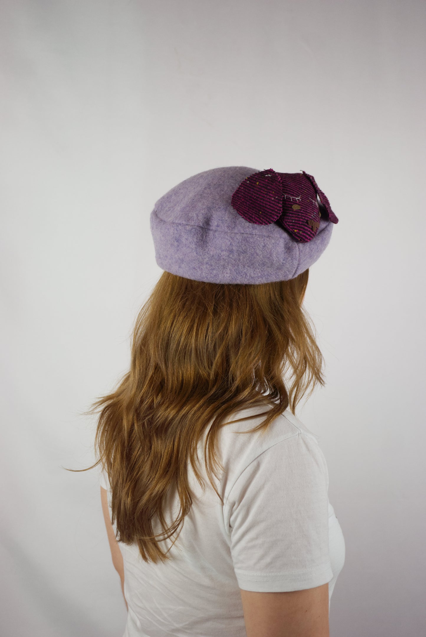 BÉRET PELUCHE PURPLE RAIN DOGGY