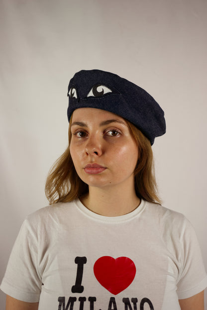 BÉRET EVIL EYE MARIN