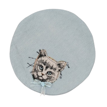 BÉRET PATCHWORK PREPPY KITTY